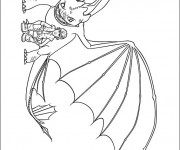 Coloriage Dragon Krokmou dessin gratuit à imprimer