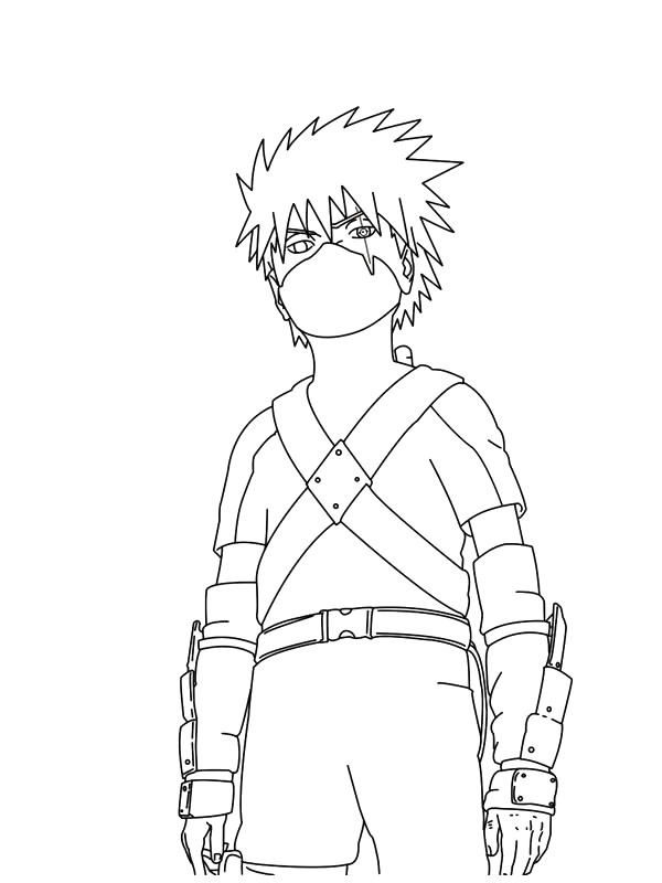 Coloriage Naruto gratuit à imprimer