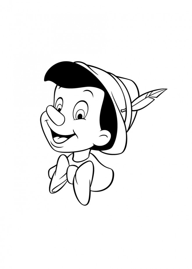 Coloriage Pinocchio gratuit à imprimer liste 20 à 40