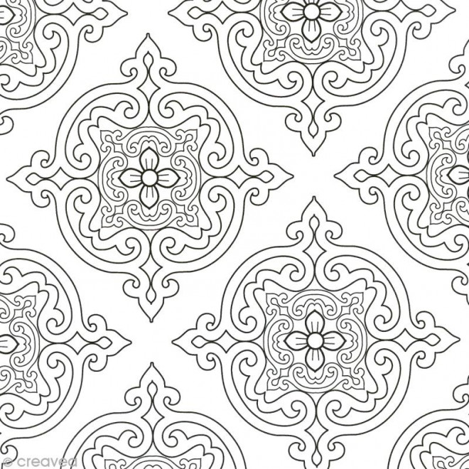 Coloriage Adulte Antistress gratuit à imprimer