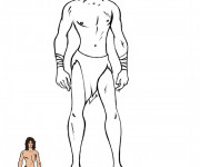 Coloriage et dessins gratuit Tarzan à colorier à imprimer