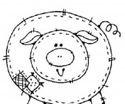 Coloriage et dessins gratuit Porc domestique à imprimer