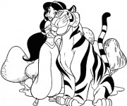 Coloriage Tigre