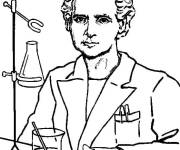 Coloriage Marie Curie