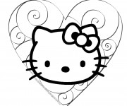 Coloriage Minou Hello Kitty