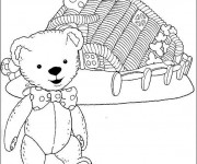 Coloriage Teddy Andy Pandy