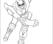 Coloriage Astro boy: robot 2
