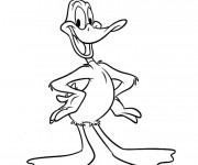 Coloriage Bugs Bunny daffy duck