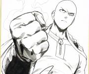 Coloriage Manga One Punch-Man