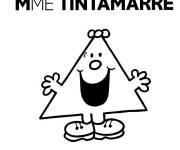 Coloriage Madame Tintamarre
