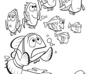 Coloriage et dessins gratuit Marin cherche Nemo à imprimer