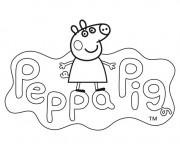 Coloriage Peppa Pig 21
