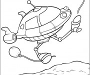 Coloriage et dessins gratuit Space Ship dessin à imprimer