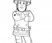 Coloriage et dessins gratuit Sam le Pompier 2 à imprimer