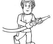 Coloriage et dessins gratuit Sam le Pompier 3 à imprimer