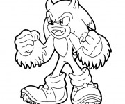 Coloriage et dessins gratuit Sonic Kaijufreak à imprimer