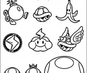 Coloriage et dessins gratuit Wario personnages à imprimer