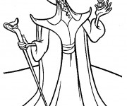 Coloriage et dessins gratuit dessin de Jafar à imprimer