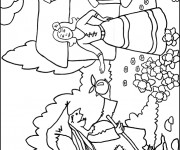 Coloriage Blanche Neige 76