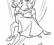 Coloriage Peter Pan et Wendy Disney