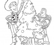 Coloriage et dessins gratuit Disney Noel à colorier à imprimer