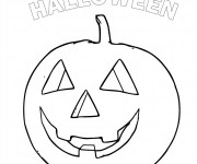 Coloriage Halloween maternelle