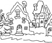 Coloriage Hiver Neige 27