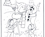 Coloriage Hiver Neige 42