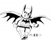Coloriage et dessins gratuit Lego Batman à colorier à imprimer
