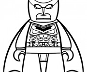 Coloriage et dessins gratuit Lego Batman dessin animé à imprimer