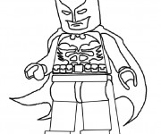 Coloriage Lego Batman facile