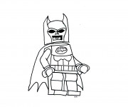 Coloriage et dessins gratuit Lego Batman pour garçon à imprimer
