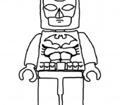 Coloriage et dessins gratuit Lego Batman simple à imprimer