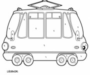 Coloriage et dessins gratuit Mystère Tramway Classique à imprimer