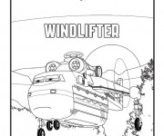 Coloriage Planes Windlifter Pixar