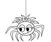 Coloriage et dessins gratuit Araignée mignonne à imprimer
