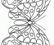 Coloriage Papillon formidable