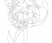 Coloriage et dessins gratuit Fleuriste 16 à imprimer