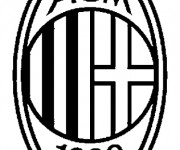 Coloriage Football A.C Milan