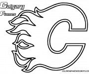 Coloriage et dessins gratuit Hockey Canadien à imprimer