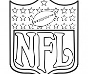 Coloriage et dessins gratuit NFL 1 à imprimer