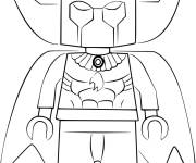 Coloriage Black Panther Lego