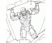 Coloriage et dessins gratuit L'héro Iron Man à imprimer