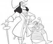 Coloriage Jack et les Pirates Capitaine Crochet