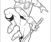 Coloriage et dessins gratuit Power Rangers Ninja Steel à découper à imprimer