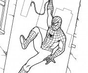 Coloriage Spiderman Le Héro protecteur