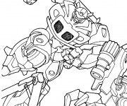 Coloriage Transformers Frenzy