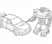 Coloriage Transformers Jouets