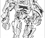 Coloriage Transformers Rampage