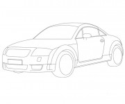 Coloriage et dessins gratuit Audi à colorier à imprimer